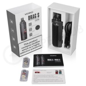 Kit Pod Mod Drag S 60w (Bateria Integrada 2500mAh) - Voopoo; na melhor loja de cigarro eletronico ciadovape.com